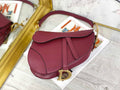 21. Dior M0455 Saddle Bag with detachable and adjustable shoulder strap