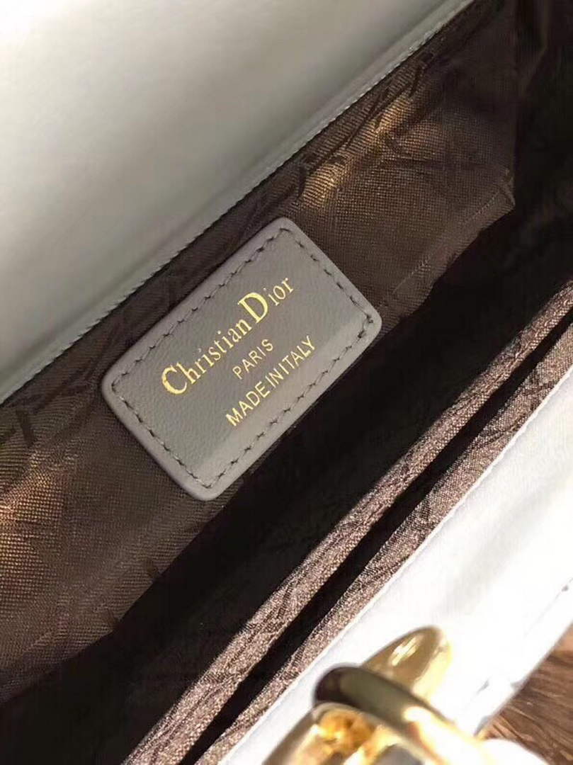 Dior M0538 Small Lady My ABCDior Bag Lambskin Blue - Default Title - View 8
