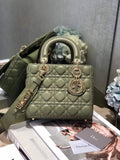 Dior M0538 Small Lady My ABCDior Bag Lambskin Green - Default Title - View 1