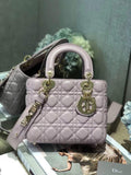 Dior M0538 Small Lady My ABCDior Bag Lambskin Light Purple - Default Title - View 1