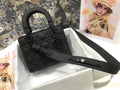 Dior M0538 Small Lady My ABCDior Bag Lambskin logo black - Default Title - View 1