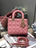 Dior M0538 Small Lady My ABCDior Bag Lambskin Pink - Default Title - View 1