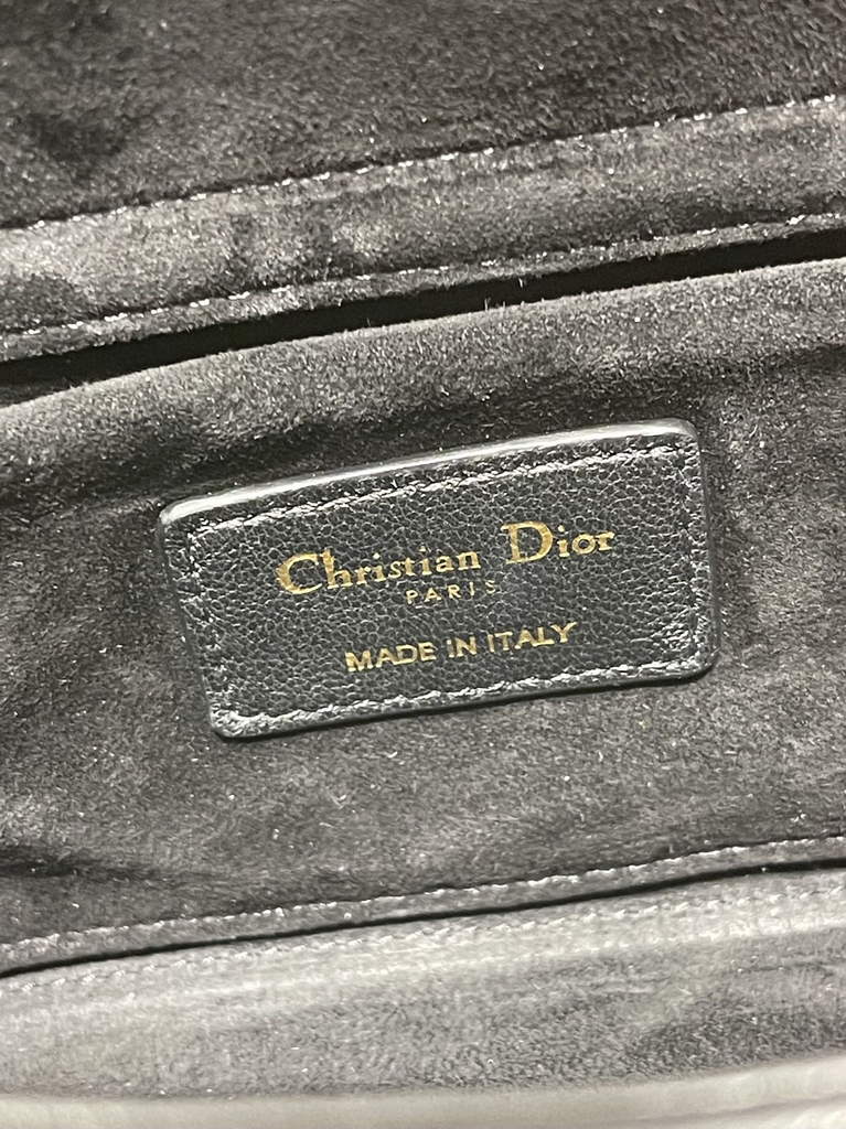 Dior M0540 Medium Lady D-Joy Bag Black Cannage Studded Lambskin - Default Title - View 9