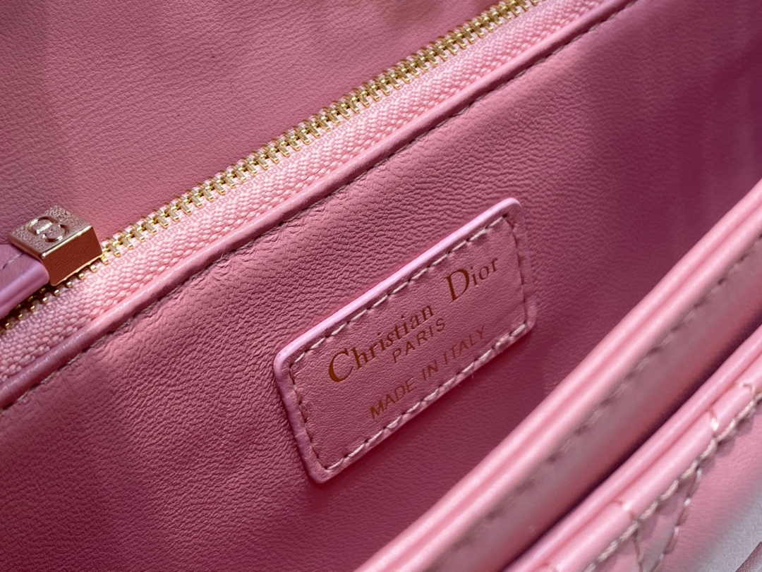 Dior M0997 Miss Dior Top Handle Bag Pink Patent leather - Default Title - View 9