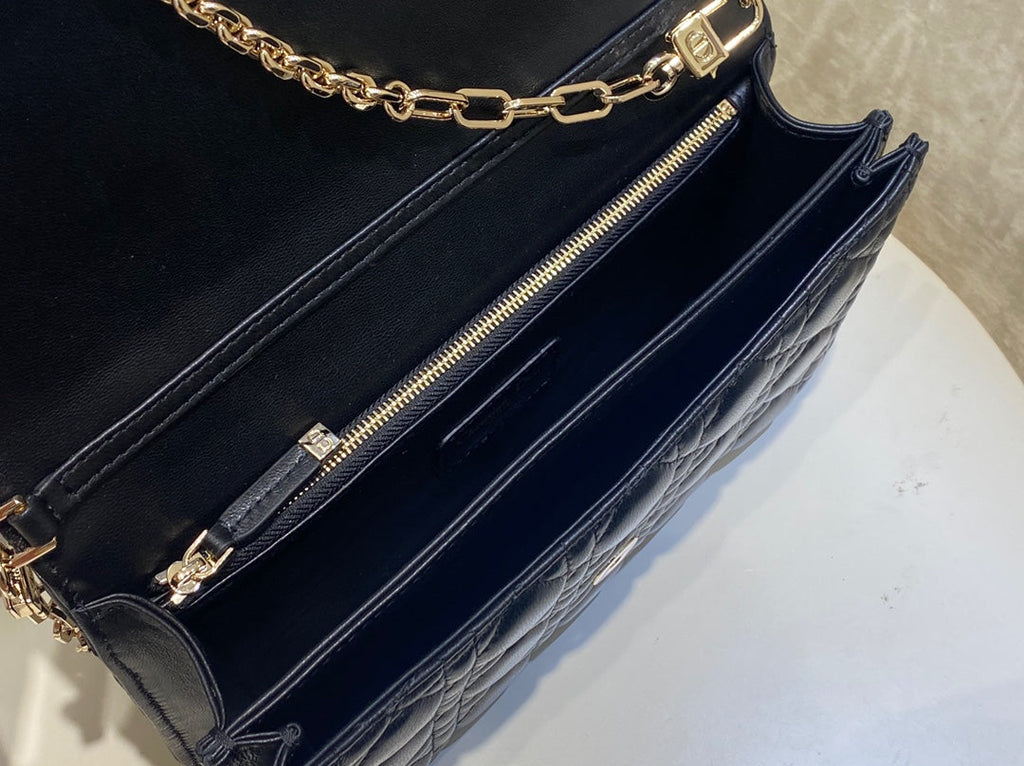 Dior M0997 Miss Dior Top Handle Bag Black Cannage Lambskin - Default Title - View 8