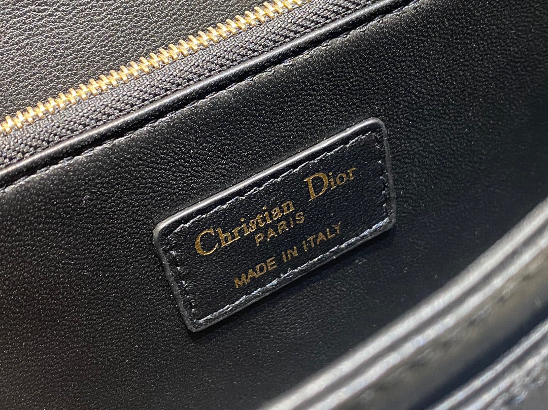 Dior M0997 Miss Dior Top Handle Bag Black Cannage Lambskin - Default Title - View 9
