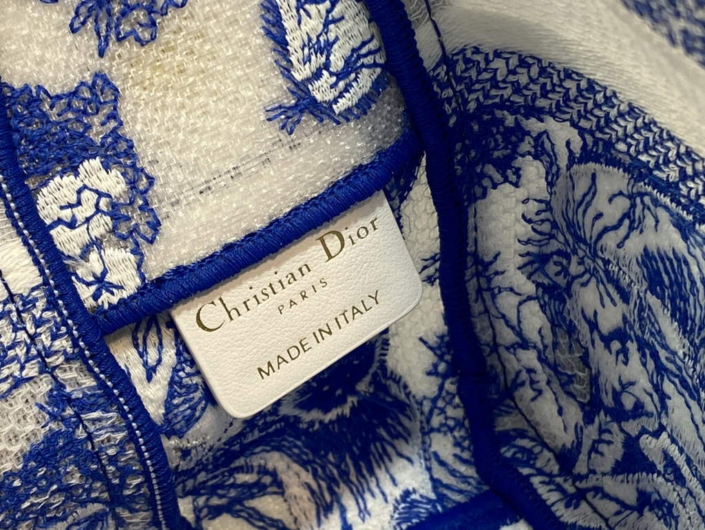 Dior Small Diorcamp Bag M1241 Blue Multicolor Embroidery - Default Title - View 9