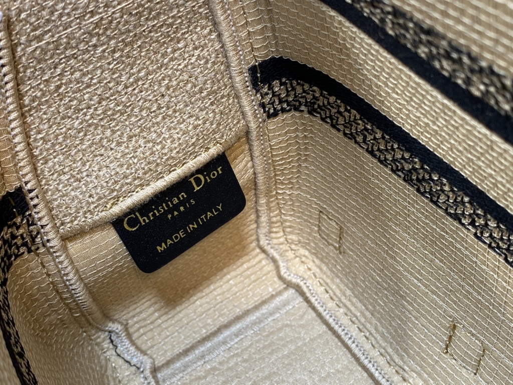 Dior Small Diorcamp Bag M1241 Beige Multicolor Embroidery - Default Title - View 10
