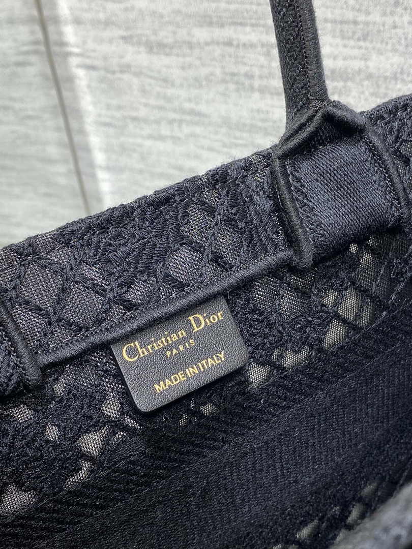 Dior Small Book Tote M1265 Toile de Jouy Embroidery M3535