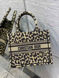 Dior M1265 Small Book Tote Beige Multicolor Mizza