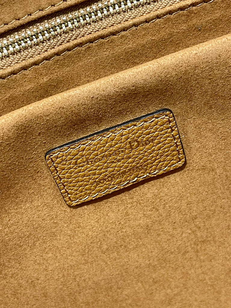 Dior M1286 Large Book Tote Brown Calfskin