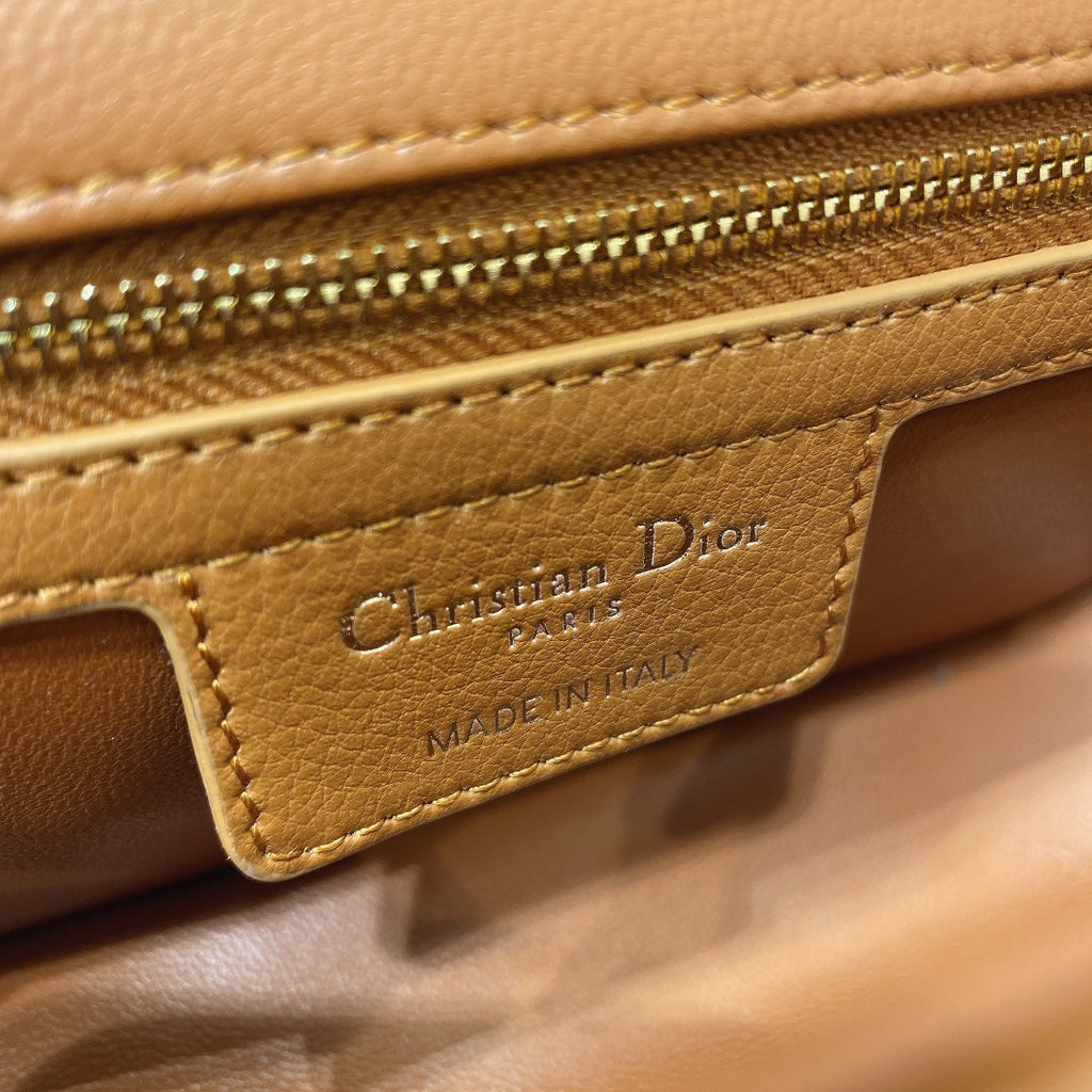 Dior M9241 Small Caro Bag Calfskin Brown - Default Title - View 8