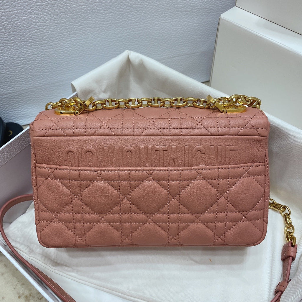 Dior M9241 Small Caro Bag Calfskin Pink - Default Title - View 2