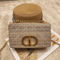 Dior M9241 Small Caro Shoulder Bag Calfskin Beige - Default Title - View 1