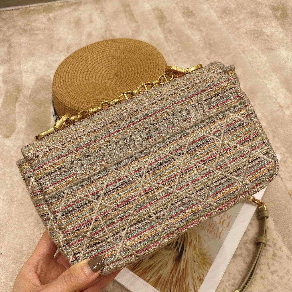 Dior M9241 Small Caro Shoulder Bag Calfskin Beige - Default Title - View 2