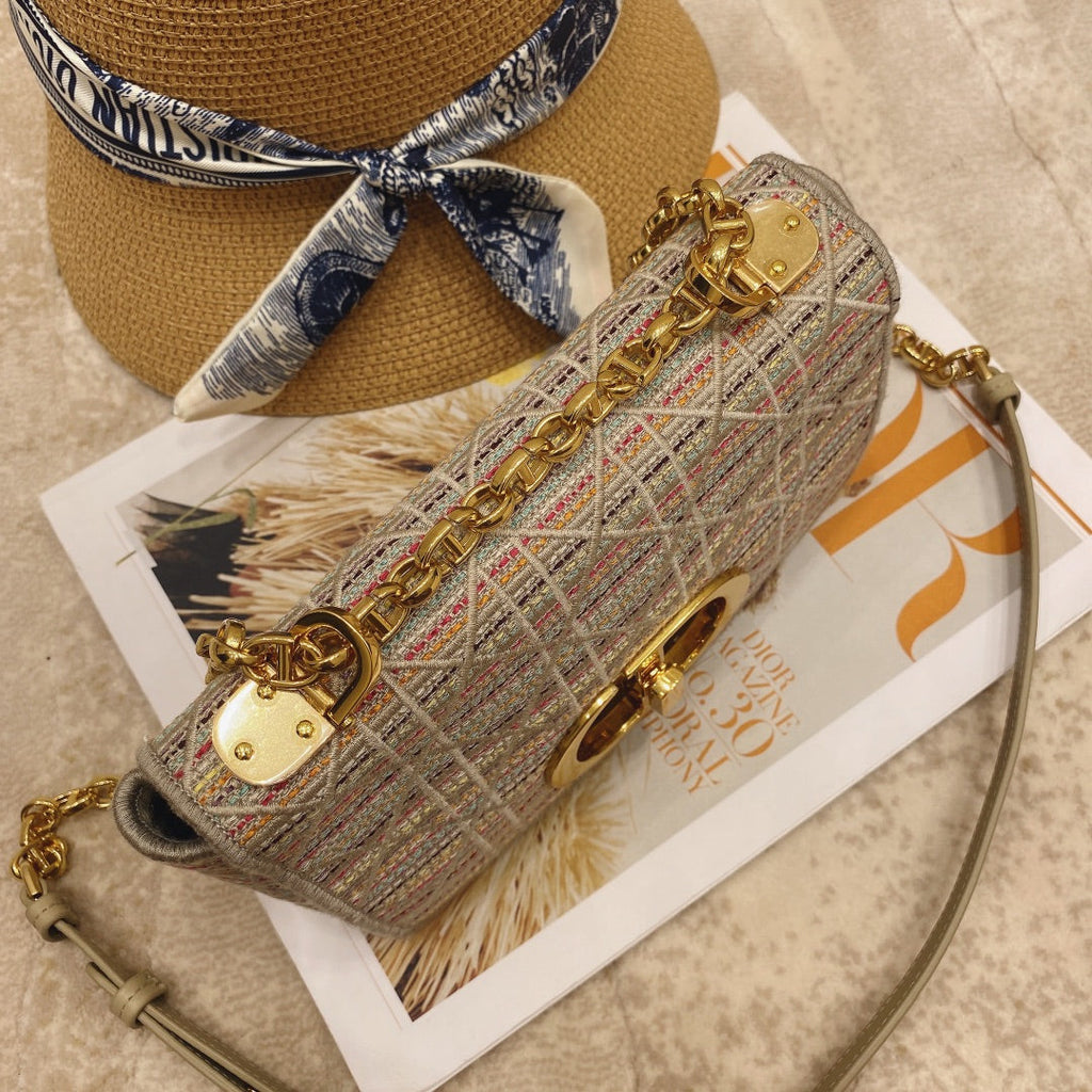 Dior M9241 Small Caro Shoulder Bag Calfskin Beige - Default Title - View 5