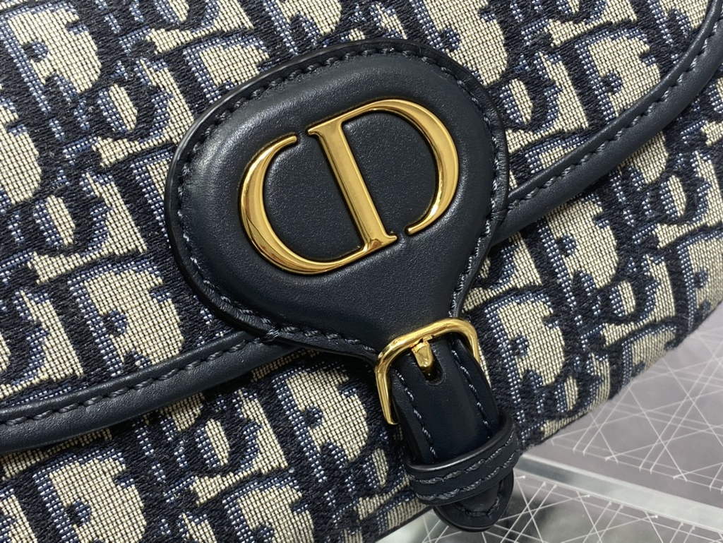 Dior M9327 Bobby East-West Bag Blue Dior Oblique Jacquard