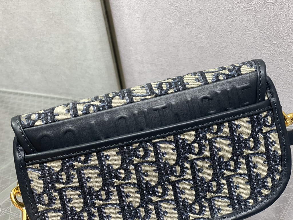 Dior M9327 Bobby East-West Bag Blue Dior Oblique Jacquard