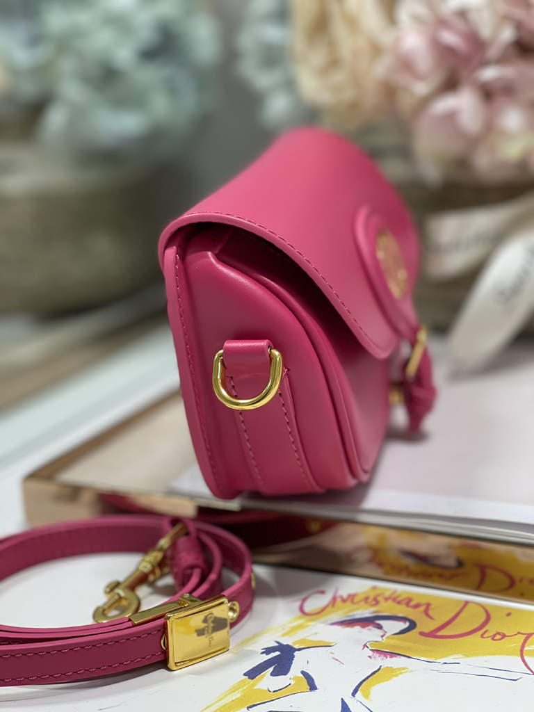 Dior M9327 Bobby East-West Bag Plum Box Calfskin