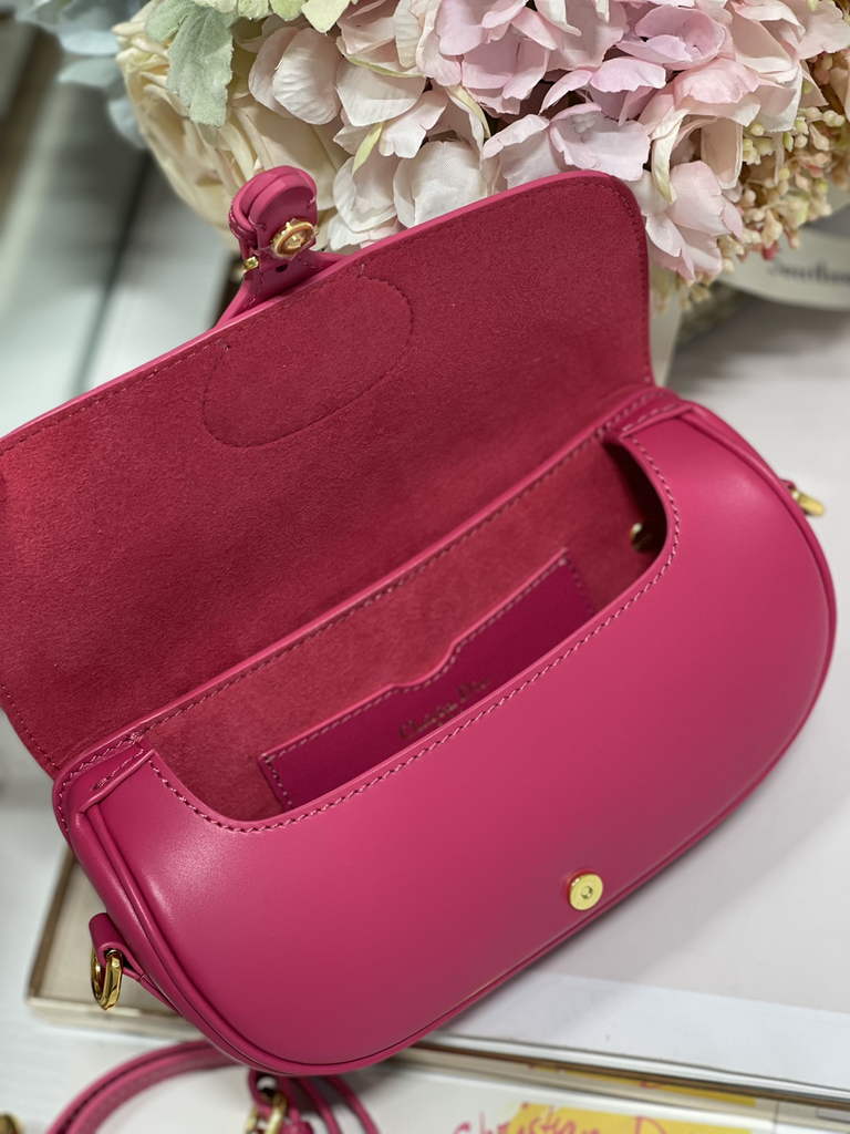 Dior M9327 Bobby East-West Bag Plum Box Calfskin