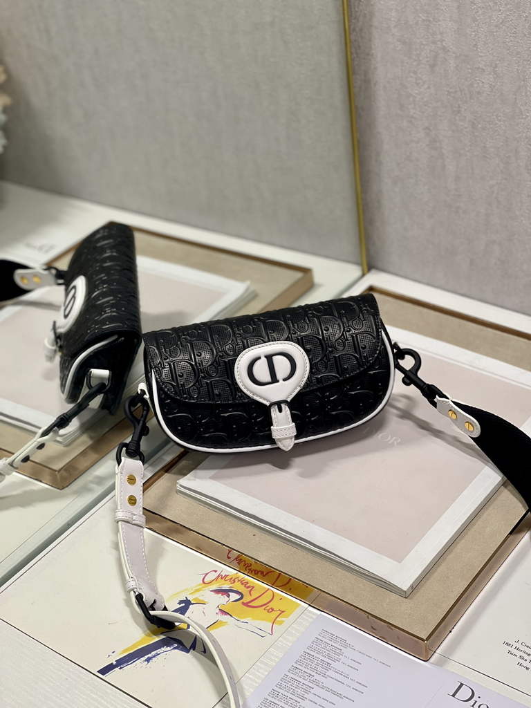 Dior M9327 Bobby East-West Bag Box Black Calfskin - Default Title - View 2