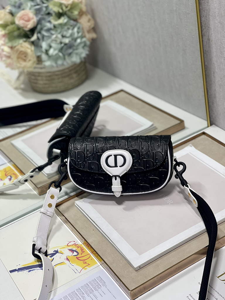 Dior M9327 Bobby East-West Bag Box Black Calfskin