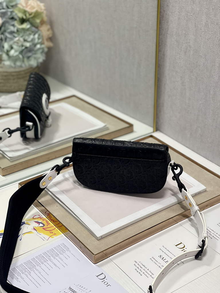 Dior M9327 Bobby East-West Bag Box Black Calfskin