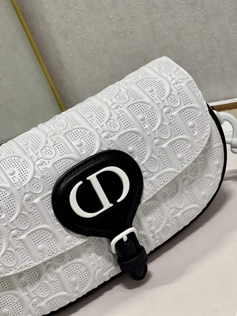 Dior M9327 Bobby East-West Bag Box White Calfskin