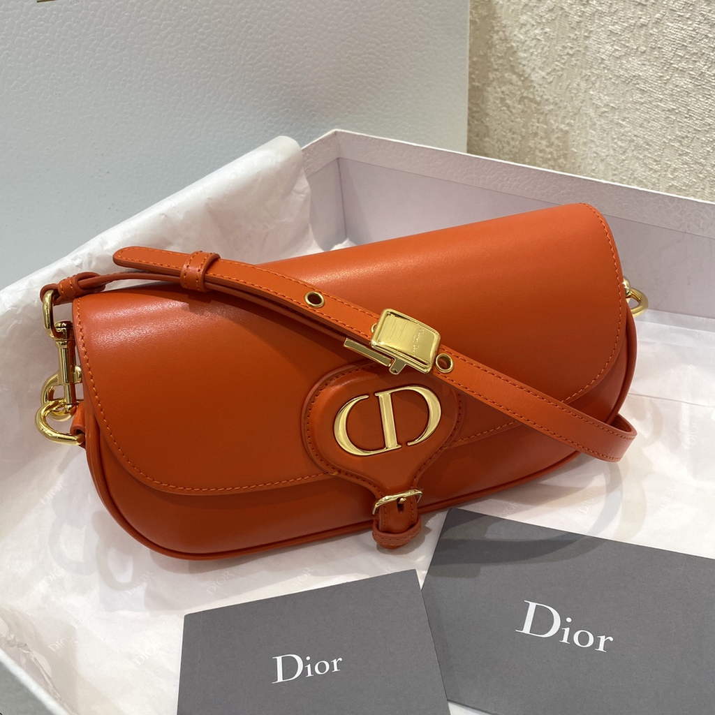 Dior M9327 Bobby East-West Bag Orange Box Calfskin