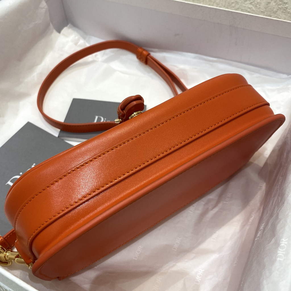 Dior M9327 Bobby East-West Bag Orange Box Calfskin