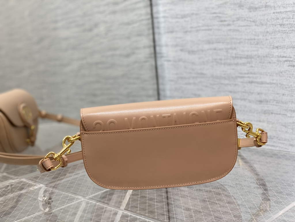 Dior M9327 Bobby East-West Bag Light Pink Box Calfskin