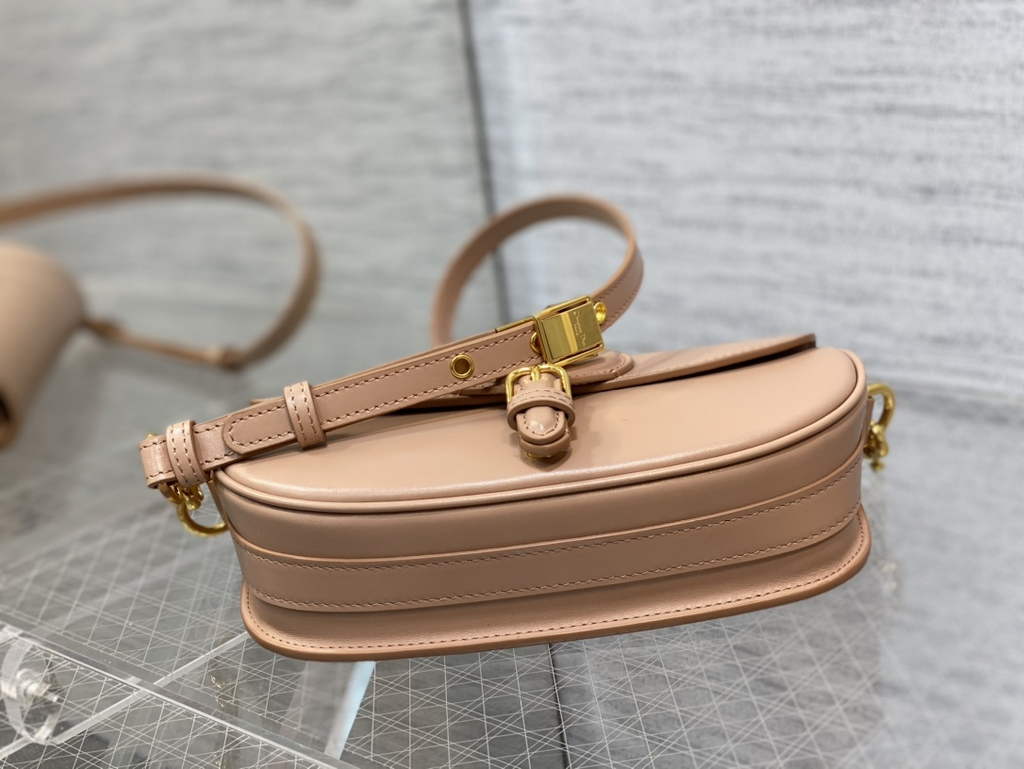 Dior M9327 Bobby East-West Bag Light Pink Box Calfskin