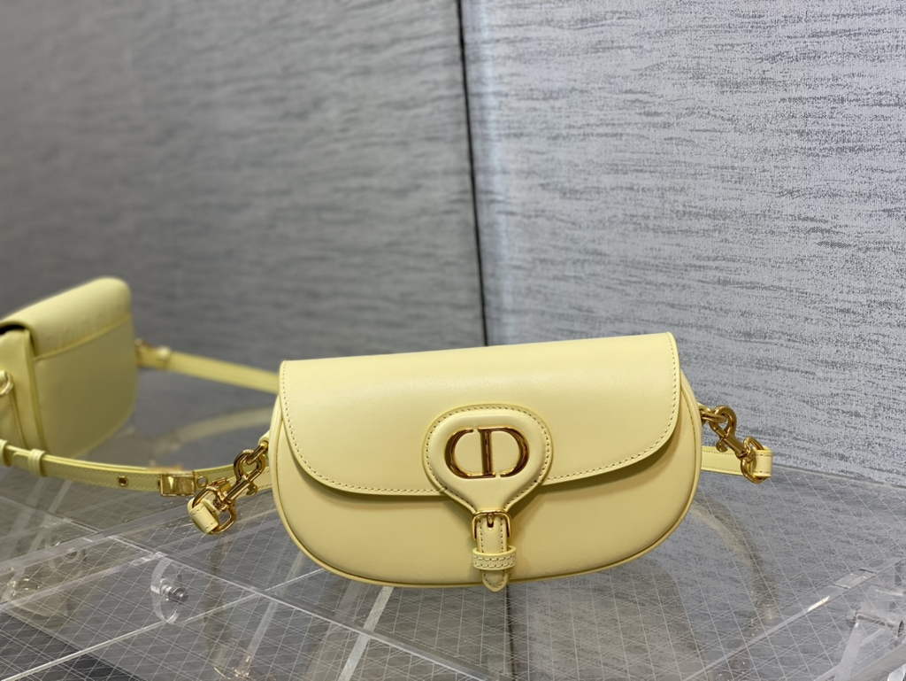 Dior M9327 Bobby East-West Bag Yellow Box Calfskin
