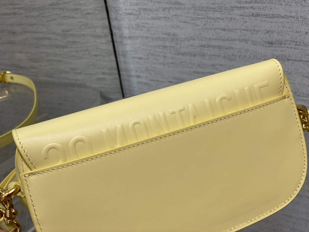 Dior M9327 Bobby East-West Bag Yellow Box Calfskin