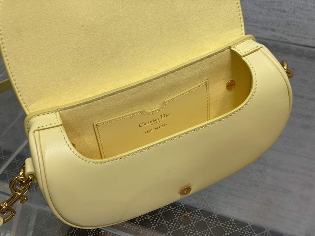 Dior M9327 Bobby East-West Bag Yellow Box Calfskin