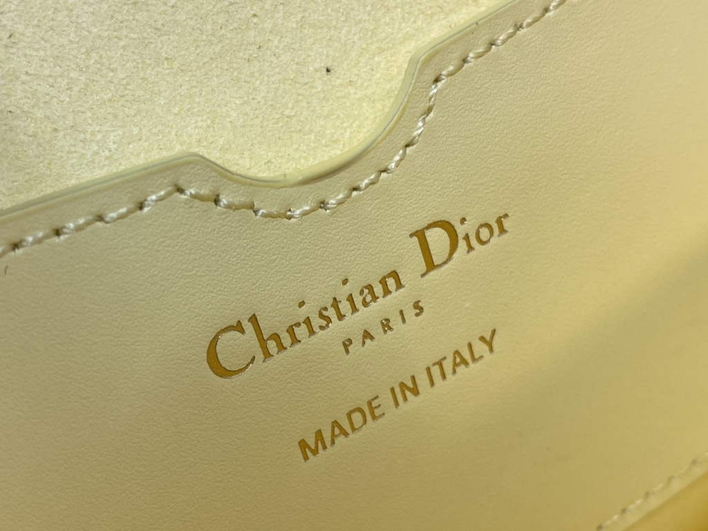 Dior M9327 Bobby East-West Bag Yellow Box Calfskin