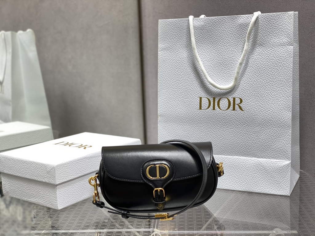 Dior M9327 Bobby East-West Bag Black Box Calfskin - Default Title - View 3