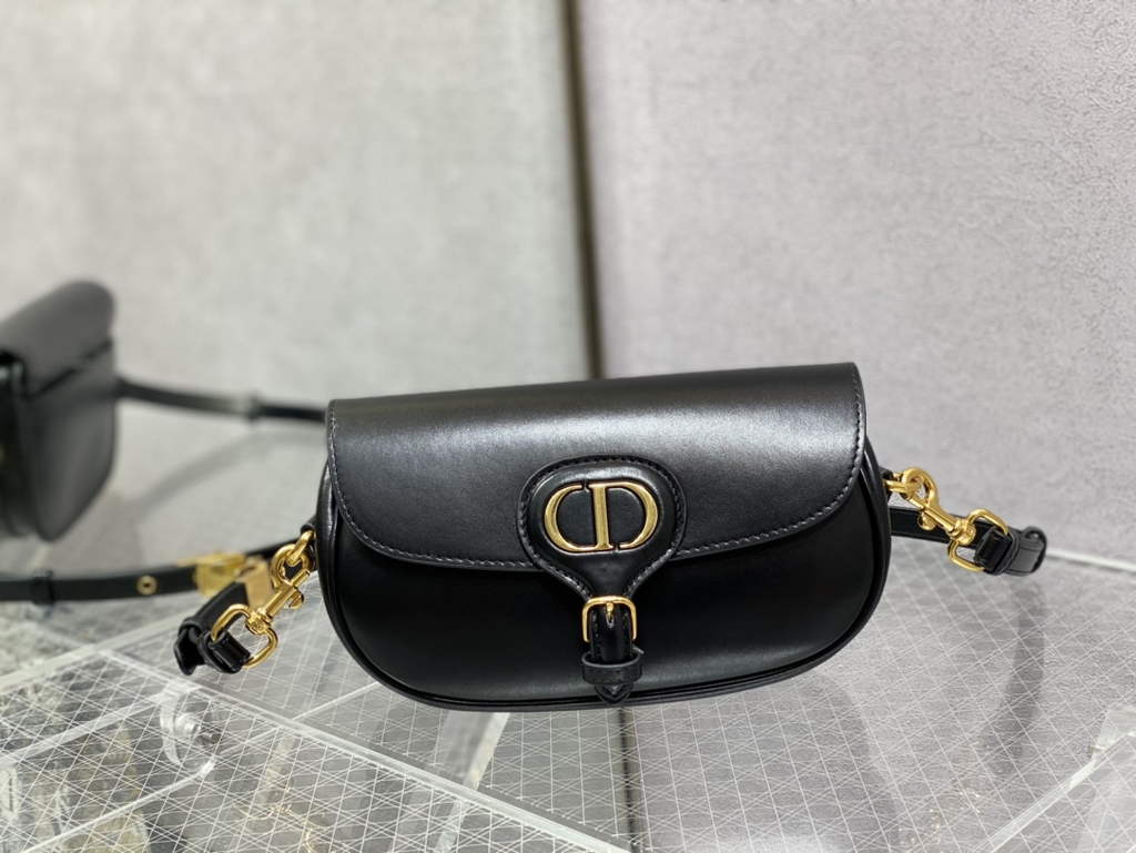 Dior M9327 Bobby East-West Bag Black Box Calfskin - Default Title - View 1