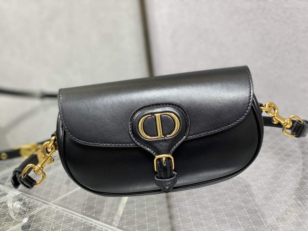 Dior M9327 Bobby East-West Bag Black Box Calfskin - Default Title - View 4