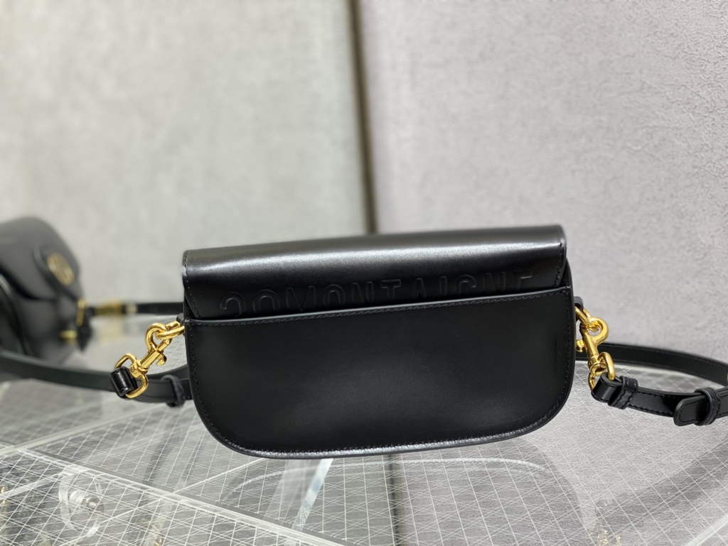 Dior M9327 Bobby East-West Bag Black Box Calfskin