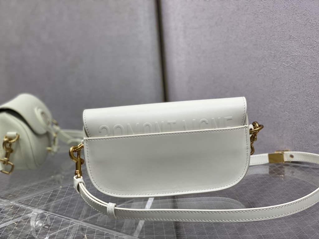 Dior M9327 Bobby East-West Bag White Box Calfskin