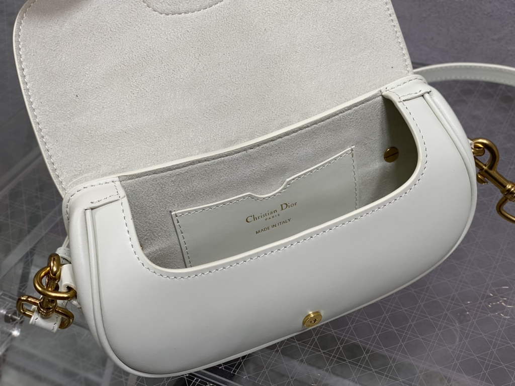 Dior M9327 Bobby East-West Bag White Box Calfskin