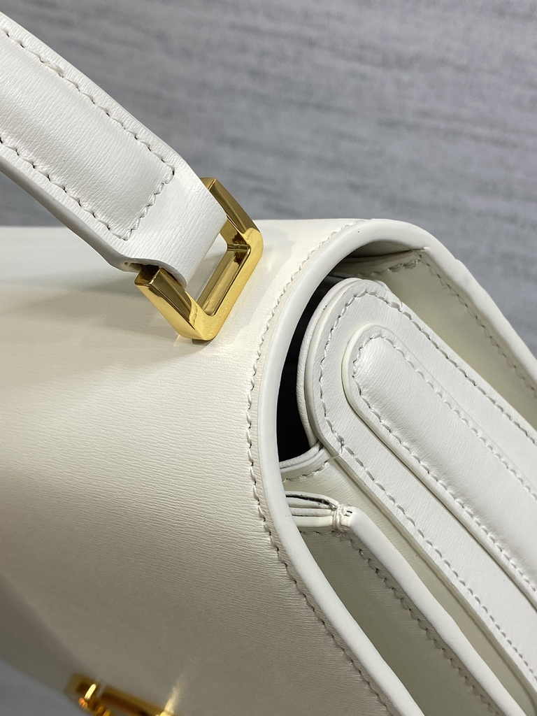 Dior Medium 30 Montaigne Avenue Top Handle Bag M9371 Latte Ribbed Calfskin - Default Title - View 9