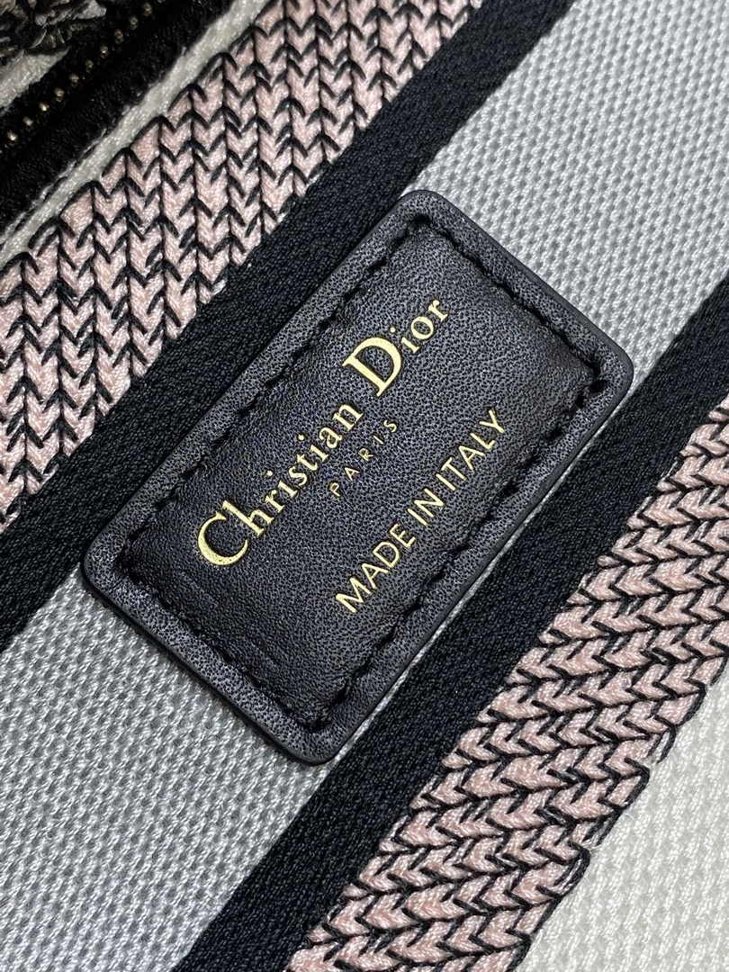 Dior Medium Lady D-Lite Bag M0565 White Multicolor Saisons Hiver Embroidery - Default Title - View 7