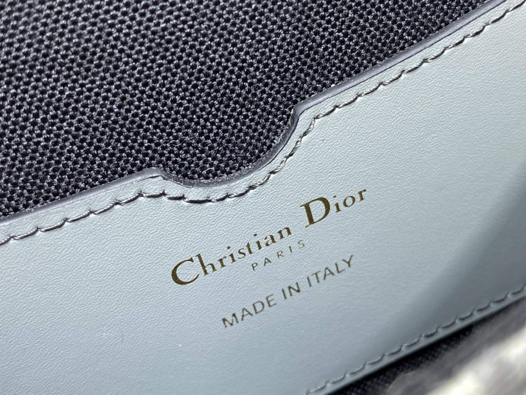 Dior Medium Bobby Bag M9319 Gray Oblique Jacquard