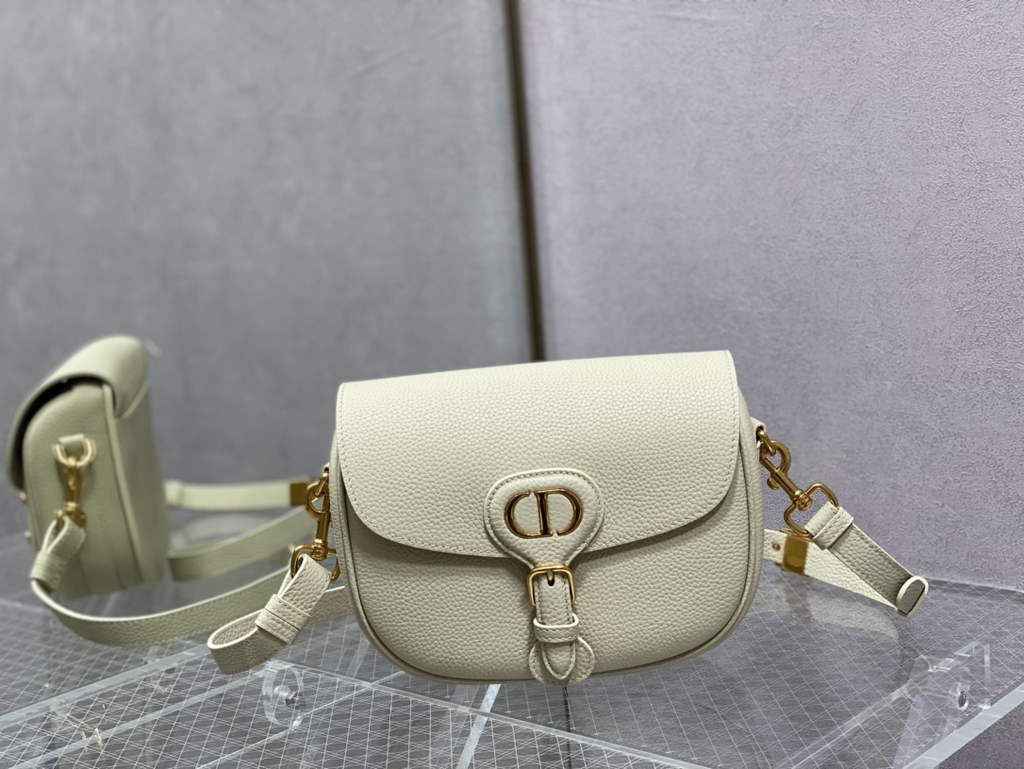 Dior Medium Bobby Bag M9319 Beige Grained Calfskin - Default Title - View 2