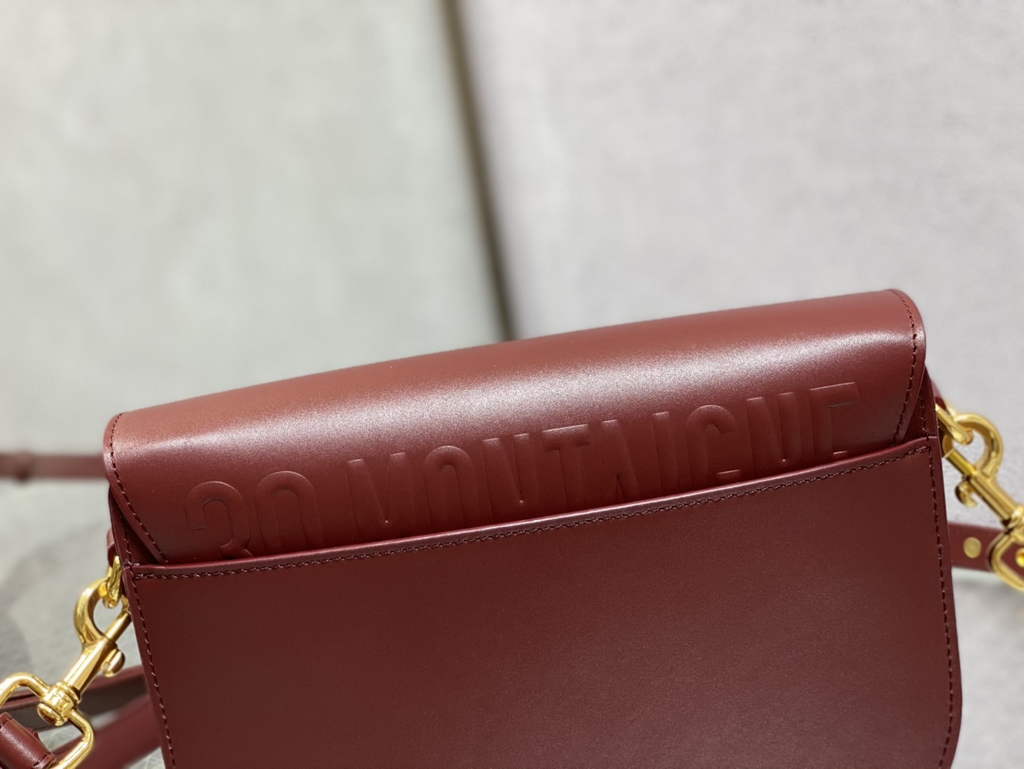 Dior Medium Bobby Bag M9319 Wine Red Box Calfskin - Default Title - View 5