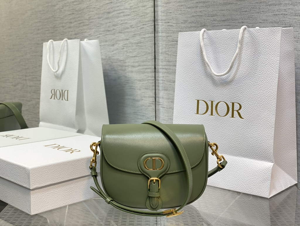 Dior Medium Bobby Bag M9319 Green Box Calfskin - Default Title - View 2