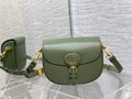 Dior Medium Bobby Bag M9319 Green Box Calfskin - Default Title - View 1