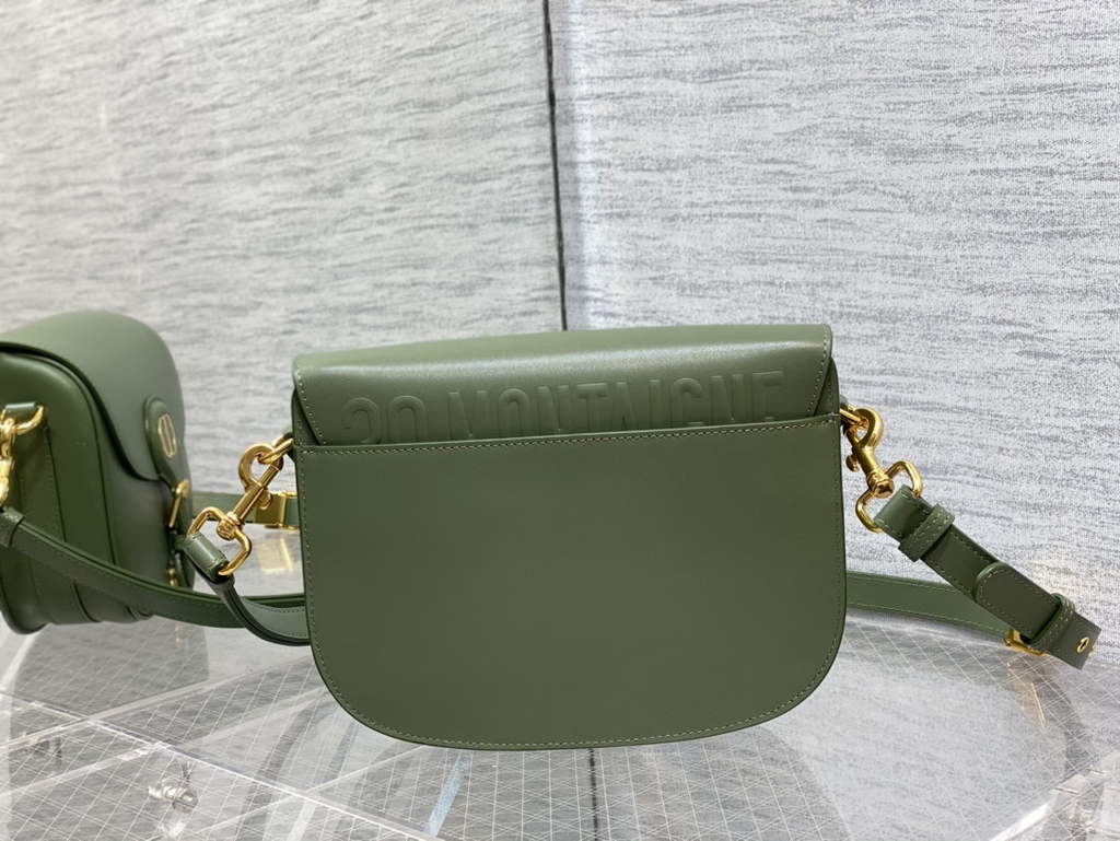 Dior Medium Bobby Bag M9319 Green Box Calfskin